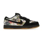 Supreme Rammellzee Dunk Low Sneakers Nike , Black , Heren