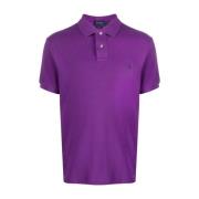 Paarse Polo T-shirts en Polos Ralph Lauren , Purple , Heren