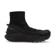 Trailgrip Knit hoge sneakers Moncler , Black , Heren