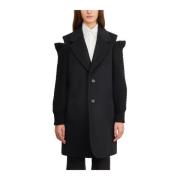 Gebreide Mouw Jas Comme des Garçons , Black , Dames