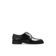 Leather derby shoes Dsquared2 , Black , Heren