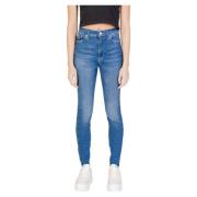 Regeneratieve Skinny Jeans Tommy Jeans , Blue , Dames