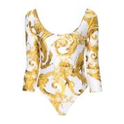 Witte Topkleding voor Vrouwen Versace Jeans Couture , Multicolor , Dam...