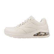 Stijlvolle Casual Sneakers voor Vrouwen Skechers , Beige , Dames