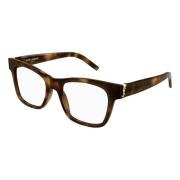 Havana Brillenmontuur Saint Laurent , Brown , Unisex