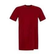 Level T-Shirt van katoen Rick Owens , Red , Heren