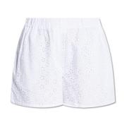 Shorts met uitsnijdingen Kenzo , White , Dames