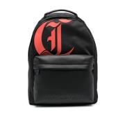 Zwarte Bucket Bag & Rugzak voor Heren Just Cavalli , Black , Heren