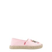 Geborduurde Canvas Espadrilles Kenzo , Pink , Dames