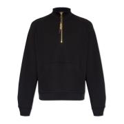 Sweatshirt met opstaande kraag Moschino , Black , Heren