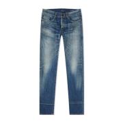 Slim Fit Jeans, Regular Fit, Gemaakt in Japan Saint Laurent , Blue , H...