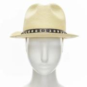 Pre-owned Raffia hats Valentino Vintage , Beige , Dames