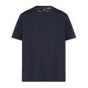 Katoenen T-shirt Brioni , Blue , Heren