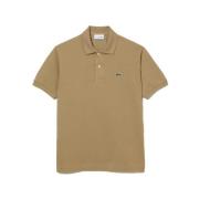 Tijdloos Beige Poloshirt Lacoste , Beige , Heren