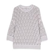 Grijze Sweatshirt voor Vrouwen Peserico , Gray , Dames