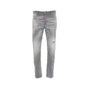 Grijze Ss24 Heren Jeans Dsquared2 , Gray , Heren