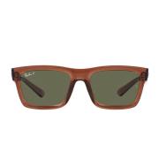 Warren Rb4396 Gepolariseerde Zonnebril Ray-Ban , Brown , Heren