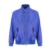 Lichtgewicht Technische Stof Jas Kiton , Blue , Heren