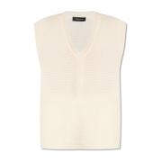 V-hals vest Fabiana Filippi , Beige , Dames