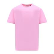 T-Shirts Maison Kitsuné , Pink , Heren