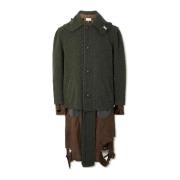 Vernietigde Look Jas Maison Margiela , Green , Heren