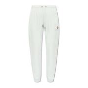 Katoenen sweatpants Moncler , Blue , Dames