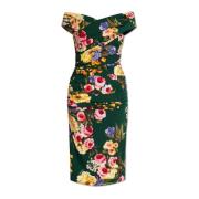 Zijden jurk Dolce & Gabbana , Multicolor , Dames