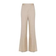 Flared Broek Stella McCartney , Beige , Dames