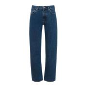 High-rise straight-leg denim jeans JW Anderson , Blue , Dames