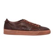 Bruine Sneakers voor Heren Pantofola d'Oro , Brown , Heren