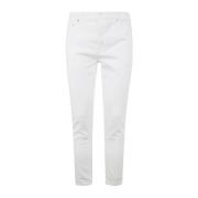 Witte Drake Jeans Department Five , White , Heren