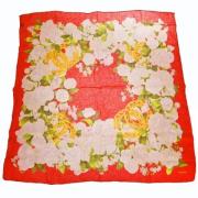 Pre-owned Fabric scarves Chanel Vintage , Red , Dames