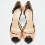 Pre-owned Leather heels Christian Louboutin Pre-owned , Pink , Unisex