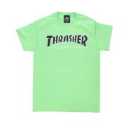 T-Shirts Thrasher , Green , Heren