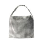 Pixel Tote Bag - Aluminium - Zilver Paco Rabanne , Gray , Dames
