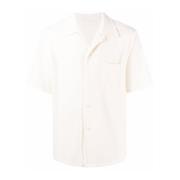 Witte korte mouw box shirt Our Legacy , White , Heren