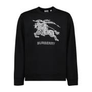 Cavalier Sweatshirt Burberry , Black , Heren