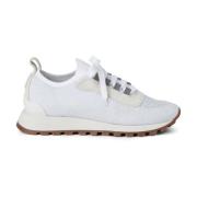 Witte Sneakers - Schoenen Brunello Cucinelli , White , Dames