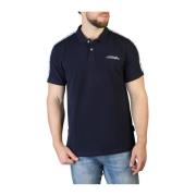 Katoenen Polo Shirt voor Heren Automobili Lamborghini , Blue , Heren