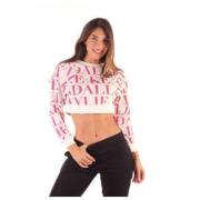 Korte Sweatshirt voor Vrouwen Kendall + Kylie , Pink , Dames