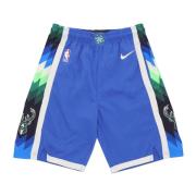 City Edition Swingman Shorts Nike , Blue , Heren