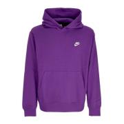 Club Hoodie Pullover Basketball Nike , Purple , Heren
