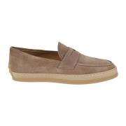 Rafia TV Platte Schoenen Tod's , Beige , Heren