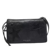 Pre-owned Leather clutches Marc Jacobs Pre-owned , Black , Dames