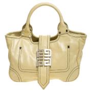 Pre-owned Leather totes Givenchy Pre-owned , Yellow , Dames