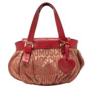 Pre-owned Canvas handbags Moschino Pre-Owned , Red , Dames