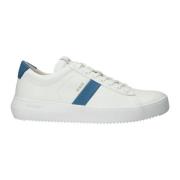 Wit Blauw As Sneaker Blackstone , White , Heren