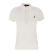 Witte Polo T-shirts en Polos Ralph Lauren , White , Dames