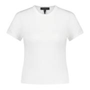 Modal-Mix Korte Mouw T-shirt Rag & Bone , White , Dames