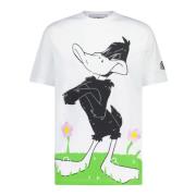 Looney Tunes Print T-Shirt Iceberg , White , Heren